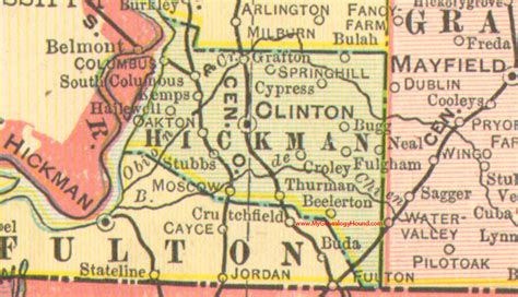 Hickman County Kentucky .